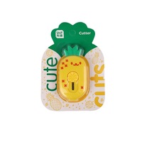 Ju Jia Cartoon Fruit Ontwerp Draagbare Mini Briefpapier Mes Model M 3 Kleuren