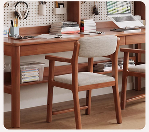 Chất lượng cao phổ biến hiện đại 2 chỗ ngồi bàn máy tính văn phòng nhà đôi nghiên cứu bảng - Product Image 6