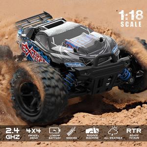 Voiture de course RC tout-terrain 4x4 électrique 2,4G à l'échelle 1:18, vitesse élevée 50-60 km/h, moteur brushless 4 canaux, télécommande 302E - Product Image 2