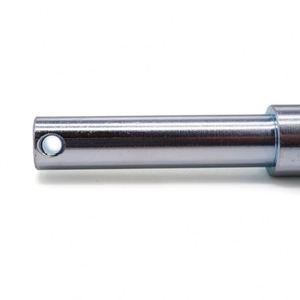 Fabricante de piezas personalizadas para torno CNC: Pasador de eje sin cabeza ranurado cuadrado, pasador galvanizado con zincado azul - Product Image 5