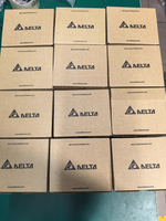 PLC Delta DVP24ES200T de Alta Velocidad, 14DI/10DO, Salida de Transistor, Salida de Pulso de 2 Ejes y 200kHz para Router CNC