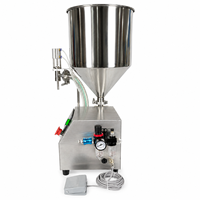 Machine de remplissage semi-automatique servo pour liquides visqueux KDM-FML45R, pour sauces, crèmes, confitures, 10-50000 ml