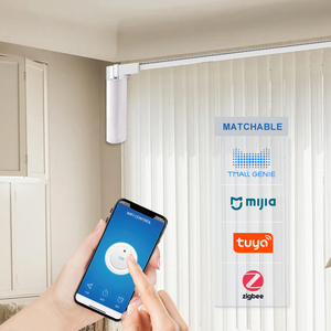 Turtech TT-A5 rideau automatique motorisé électrique Tuya Wifi <span class=keywords><strong>moteur</strong></span> de rideau intelligent avec télécommande de <span class=keywords><strong>moteur</strong></span> solaire - Product Image 2