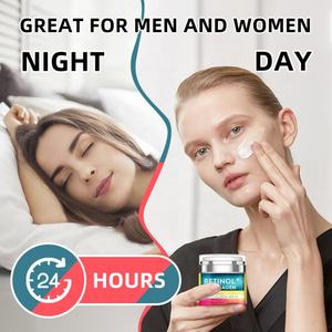 Crema Facial Hidratante con Retinol y Colágeno de 50 ml, Crema Facial Antiarrugas y Reafirmante, Loción para el Cuidado de la Piel - Product Image 4