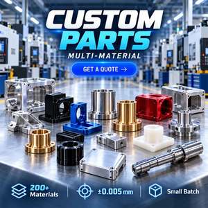 Servicios de Mecanizado y Fresado CNC para Piezas Metálicas Personalizadas OEM y Maquinaria de Metalurgia con Piezas Mecanizadas por Torneado y Fresado - Product Image 3