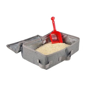 Foldable Waterproof Travel <b>Cat</b> Litter <b>Box</b> - Portable Outdoor Car <b>Cat</b> Mobile Toilet - Product Image 4