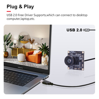 1080P PS5268 _ 32mm 2,7mm 120 grados lente gran angular sin distorsión USB unidad libre módulo de cámara HD para Android Linux Raspberry Pi