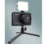 Ağır Hizmet Tipi Alüminyum Tripod Mini Masa Kamera Sabitleyici Standı Projektör Vlog Selfie Tripod Standı Profesyonel Metal Premium