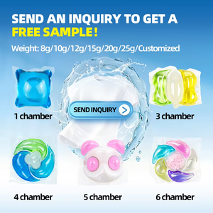 แคปซูลซักเสื้อผ้า4อิน1ที่เป็นมิตรกับสิ่งแวดล้อมพร้อมตัวป้องกันสีและทำความสะอาดได้ล้ำลึก - Product Image 4