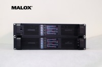 Amplificateur professionnel MALOX FP-10000Q 4 canaux 10000W en métal pour spectacles en direct DJ, alimentation CA, entrée XLR/sortie Speakon, garantie 2 ans