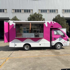 Camión de Helados Móvil Pequeño y Económico en Oferta, Camionetas Refrigeradas para Cocina, Vehículo Refrigerado para Café y Comida Rápida en Venta, Personalizable - Product Image 2
