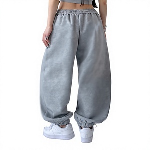 Pantalon de jogging ample en molleton unisexe pour homme – Idéal pour l'hiver, décontracté et ample - Product Image 2