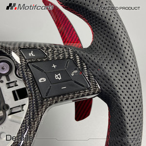 Volant personnalisé en fibre de carbone véritable pour Mercedes-Benz Classe C et E W204 W212 C300 CLS63 CLA45 E300 E550 E63 2011-2015 - Product Image 4