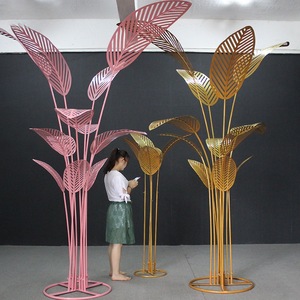 LANJO Stage <b>Tree</b> props durable Decorative metal Palm <b>Tree</b> <b>Stand</b> Backdrops for wedding/event decorations - Product Image 5