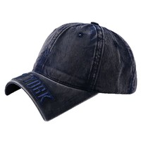 Topi Baseball Unisex Gaya Korea 100% Katun Model Terbaru 2026 Hitam Dome Bertepi Pendek 6-Panel Dapat Disesuaikan Gaya Antik