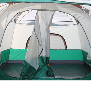 Tenda da Campeggio per 6-8 Persone con Due Camere e Un Soggiorno, Lussuosa e Spaziosa, Impermeabile e Antivento per Campeggio all'Aperto - Product Image 2
