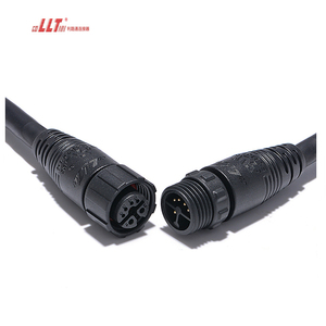 Llt 2 + 4pin điện cộng với tín hiệu M16 nam nữ ánh sáng 2 3 4 5 6 7 8 2 + 3 pin DC AC Cáp kết nối - Product Image 6