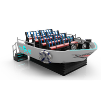 Cinéma d'aventure JoyGravity Bermuda, réalité virtuelle 6 DoF 9D pour parc d'attractions d'aventure