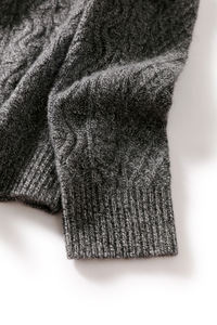 Suéter grueso suelto de nuevo estilo para <span class=keywords><strong>mujer</strong></span>, brisa lánguida, <span class=keywords><strong>cuello</strong></span> <span class=keywords><strong>alto</strong></span>, <span class=keywords><strong>gris</strong></span> <span class=keywords><strong>oscuro</strong></span>, <span class=keywords><strong>cuello</strong></span> <span class=keywords><strong>alto</strong></span>, capa inferior - Product Image 4