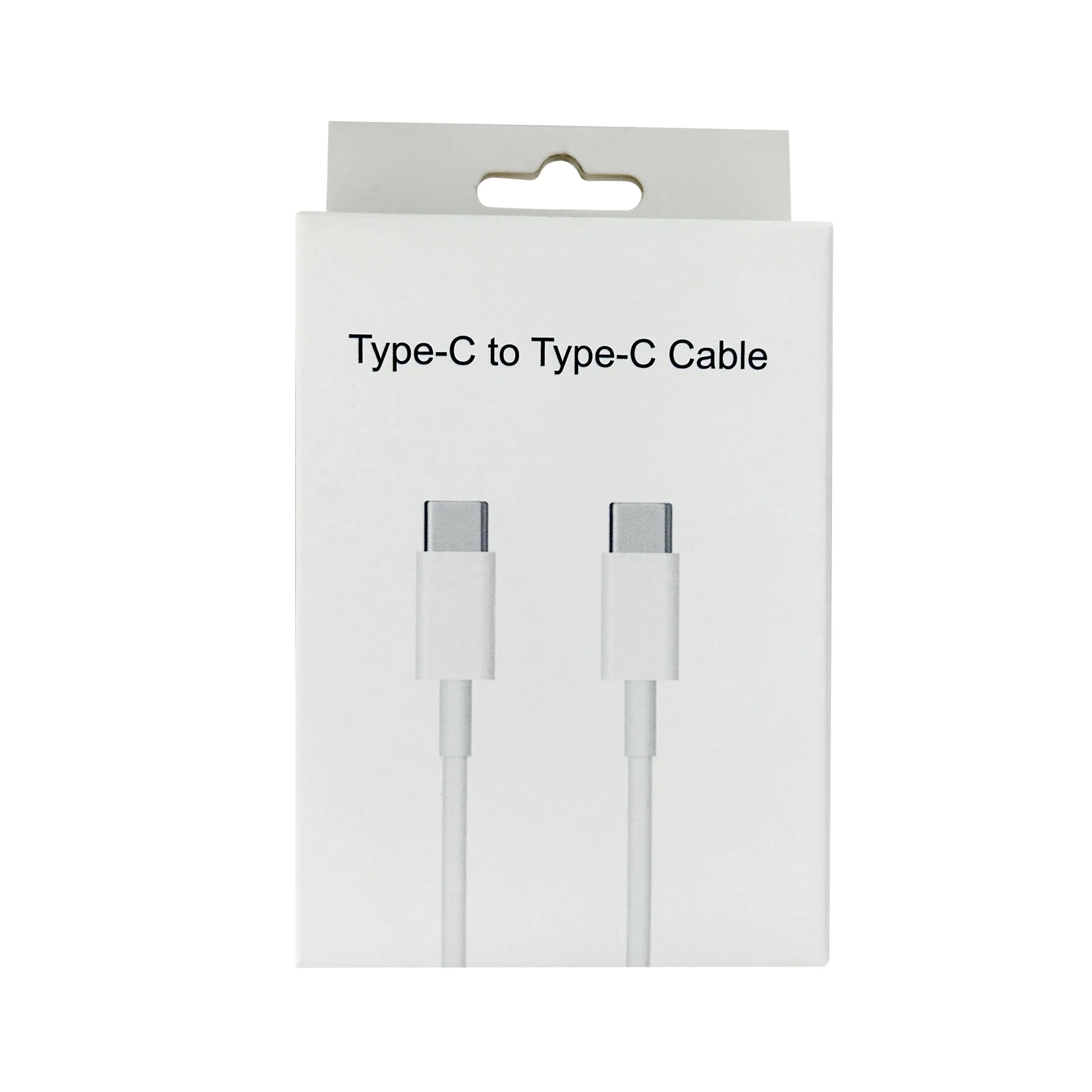 Factory Wholesale PD Fast Charging Mobile Phone Data Power Cable Type C To C Charger Cable For iphone