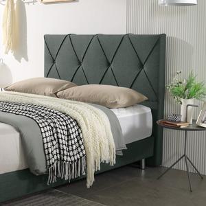 Prezzo basso mobili per la casa Queen Size struttura del <span class=keywords><strong>letto</strong></span> <span class=keywords><strong>matrimoniale</strong></span> testiera imbottita in tessuto testiera del <span class=keywords><strong>letto</strong></span> dell'hotel - Product Image 3