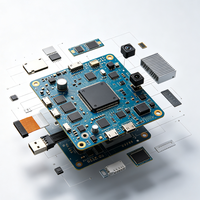 Carte de circuit imprimé de drone UAV de qualité industrielle, contrôleur de vol haute performance pour accessoires de petits drones commerciaux