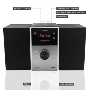 Système audio domestique DVD à design privé adapté avec haut-parleurs - Product Image 4