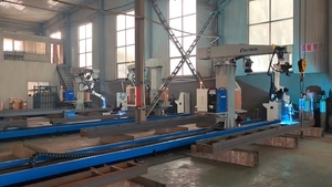 Soldadora Robótica de Pórtico con Estructura de Acero Inteligente con Riel de Tierra, Nueva Condición, PLC como Componente Principal - Product Image 3