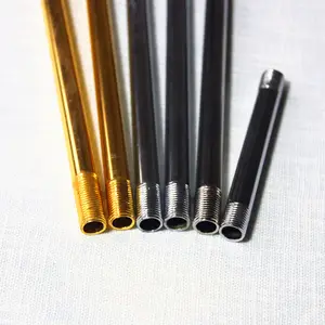 M10 hollow inner tooth straight tube screw hardware connector table chandelier floor lamp connecting rod