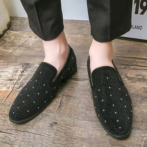 Zapatos Oxford de Hombre de Alta Calidad, Cuero Genuino, Estilo Británico, Formales de Negocios, Suela Suave, Color Sólido, para Novios, Bodas y Fiestas - Product Image 4