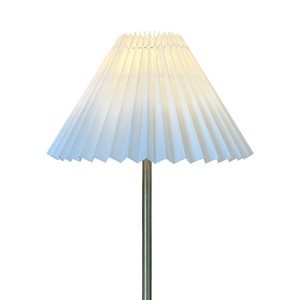Lampe de chevet rechargeable en métal doré, lampe de lecture rechargeable, lampe LED rechargeable avec abat-jour plissé - Product Image 2