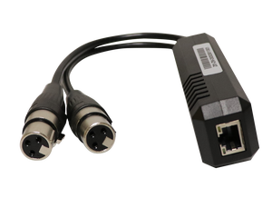 Entrée <span class=keywords><strong>audio</strong></span> analogique 2 canaux ZENWIN ZW-D5 vers convertisseur réseau Dante avec 2 connecteurs XLR-femelles pour studios - Product Image 3
