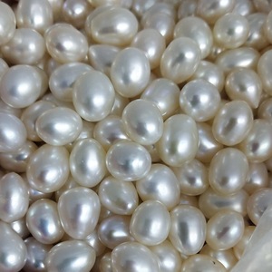 Perlas de Agua Dulce Sueltas al por Mayor, Perlas de Alta Calidad en Forma de Grano de Arroz, Color Blanco y Rosa, Perlas en Forma de Gota de Agua - Product Image 3