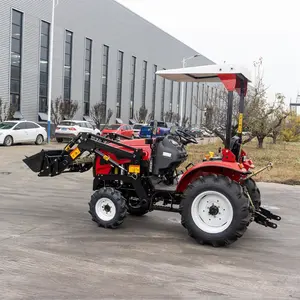 Multifunktion agricolas 4wd Landwirt Tractores kompakte Landwirtschaft Traktor kleine Farm landwirtschaft liche 4x4 Mini Landwirtschaft Traktoren