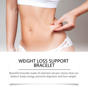 Hoexe Schmuck Perlen Schnur Bunte Vulkans tein Armband weiblich verstellbare geflochtene Perlen - Product Image 3