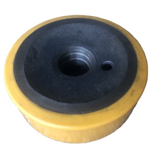Linde 285x100 mm LINDE Linde R10/12/<span class=keywords><strong>14</strong></span> /R16/R20 Número de Pieza Rueda de Carga de Poliuretano Sólido y Duradero 0029903807 0029902329 - Product Image 1