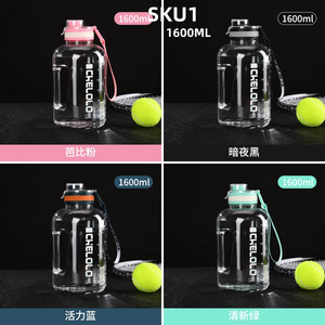 Vente chaude Bouteille d'eau de sport potable Bouteille d'eau pour enfants de grande capacité avec motif de dessin animé - Product Image 3