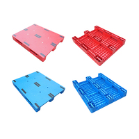 Chine Usine Taille Standard Heavy Dutyuro Entrepôt Chariot Élévateur Euro Taille Rack Charge 1t Palette En Plastique avec Tubes En Acier