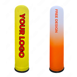 3m tùy chỉnh Inflatable <span class=keywords><strong>LED</strong></span> chiếu sáng cột khổng lồ vòm trụ cột cho quảng cáo hiển thị sáng tạo Ống bơm hơi - Product Image 4