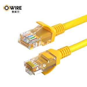 Câbles de raccordement réseau Owire Cat6 UTP <span class=keywords><strong>avec</strong></span> connecteur <span class=keywords><strong>RJ45</strong></span> 100% cuivre nu 8 conducteurs de test de réussite PVC LSZH HDPE ODM OEM CMR - Product Image 4
