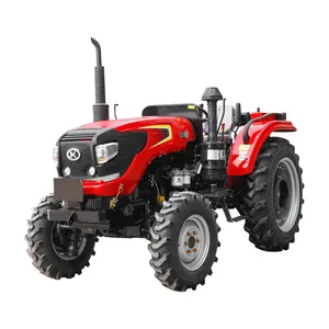 Trator de roda 4x4 tratores 50hp 55hp 60hp 4wd fazenda