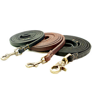 Guinzaglio per Cani in Pelle di Prima Qualità, Corda di Trazione Cucita a Mano in Vera Pelle Bovina - Product Image 4