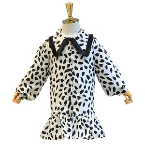 Nuevos Productos, Vestidos Elegantes para Niñas Pequeñas con Estampado de Leopardo, Compra Directa de China - Product Image 1