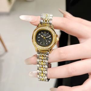 Reloj de Pulsera de Cuarzo para Mujer, Diseño de Moda, con Estrellas de Circonio, Lujoso, Celestial, de Acero Inoxidable, Resistente al Agua - Product Image 2