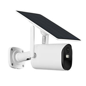 Tuya-cámara solar inalámbrica de 3mp, batería recargable por wifi, impermeable, para exteriores, alexa <span class=keywords><strong>echo</strong></span> - Product Image 2