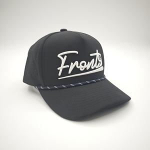 Casquettes de golf imperméables tendance en gros, 5 panneaux, logo brodé 3D, perforées, snapback, personnalisées, sport, baseball, motif léopard, Dobby - Product Image 3