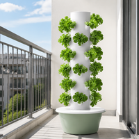 Tour de jardinage vertical à faible entretien - Système hydroponique facile à entretenir pour les débutants et les amateurs