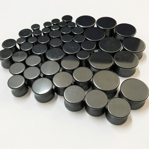 8mm-20mm Dilatateur d'<span class=keywords><strong>oreille</strong></span> en hématite à <span class=keywords><strong>double</strong></span> évasement pour piercing corporel, vente en gros - Product Image 2