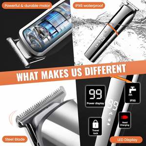 Recortadora Eléctrica 6 en 1 para Nariz, Cuerpo y Rostro, Afeitadora, Recortadora de Barba para Hombre, Máquina de Afeitar, Recortadora de Cabello - Product Image 4