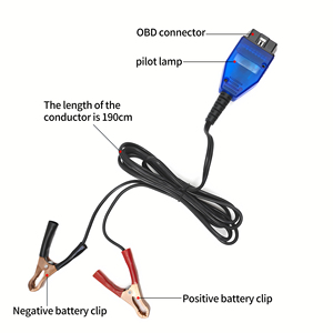 Car Battery Change Memory Data <strong>Protector</strong> <strong>OBD</strong> II Memory Clock <strong>Protector</strong> Connector Cigarette Lighter Cable - Product Image 4